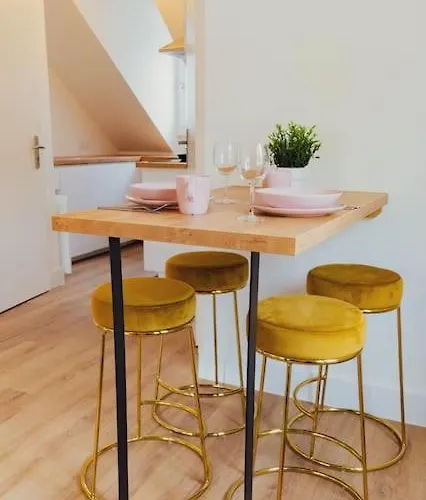 Le Reflet Chic - 2 Pieces Neuf - Quartier Calme A 5 Min De Strasbourg