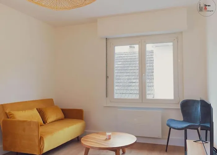 Le Reflet Chic - 2 Pieces Neuf - Quartier Calme A 5 Min De Strasbourg